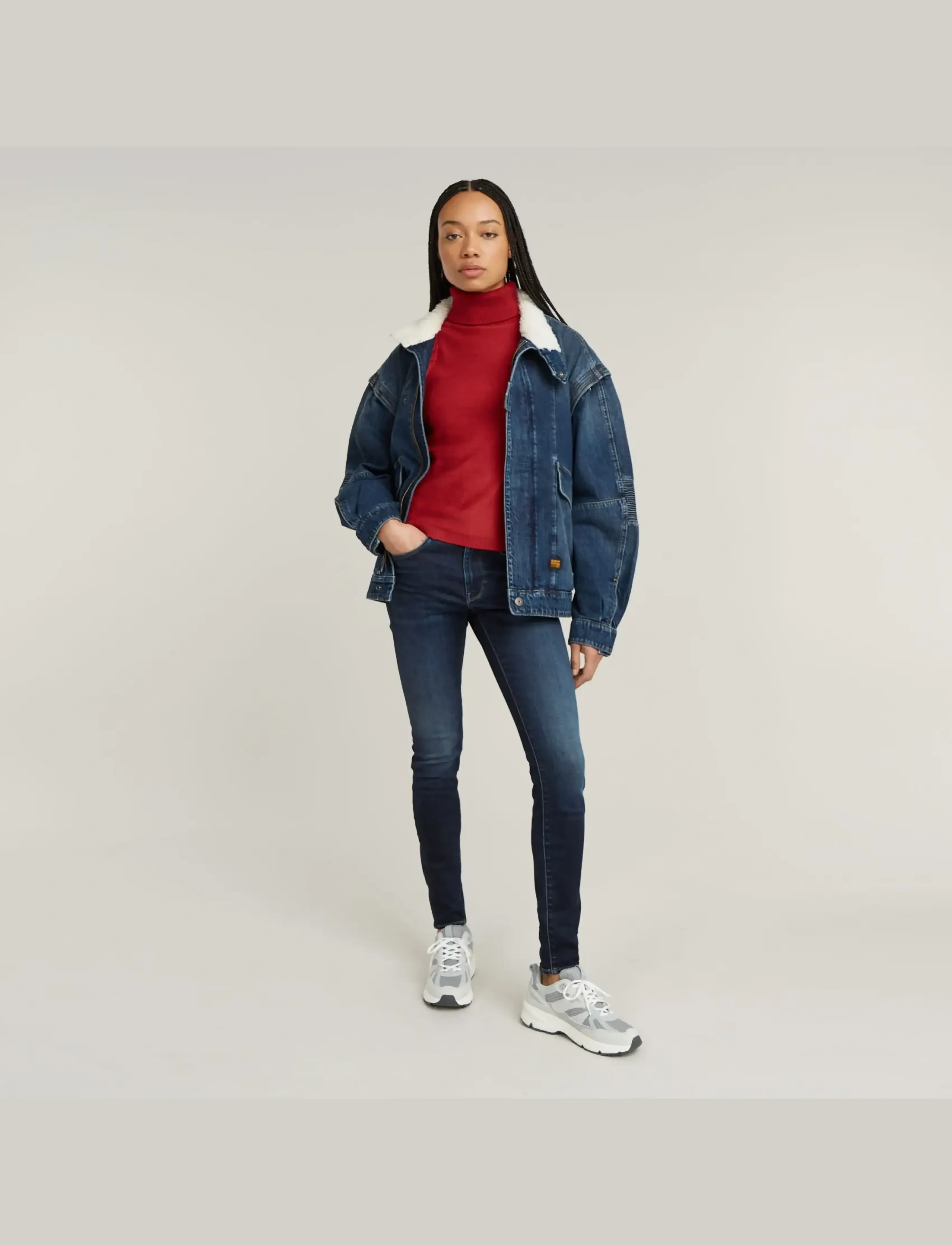 G-STAR 3301 Skinny Wmn jeans dam – bild 8