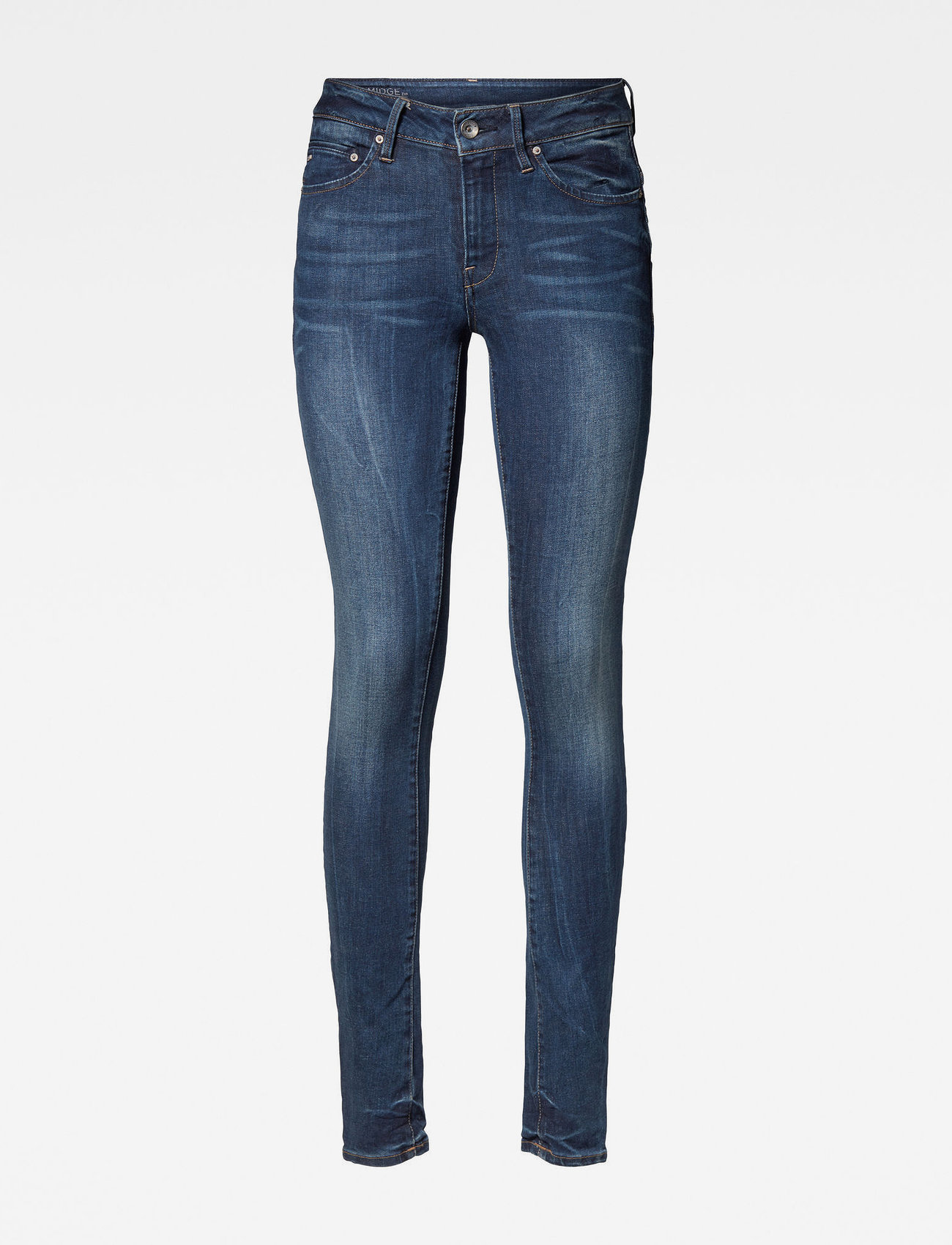 G-Star - Midge Zip Skinny Wmn - skinny jeans - dk aged - 1