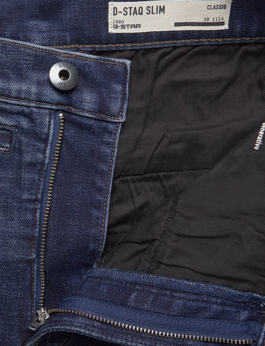 G-Star - D-Staq 3D Slim - slim jeans - antique vespa - 3
