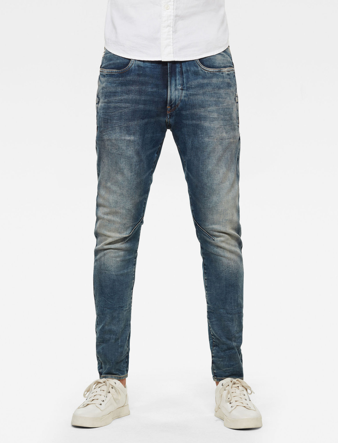 G-Star - D-Staq 3D Slim - slim jeans - medium aged - 0