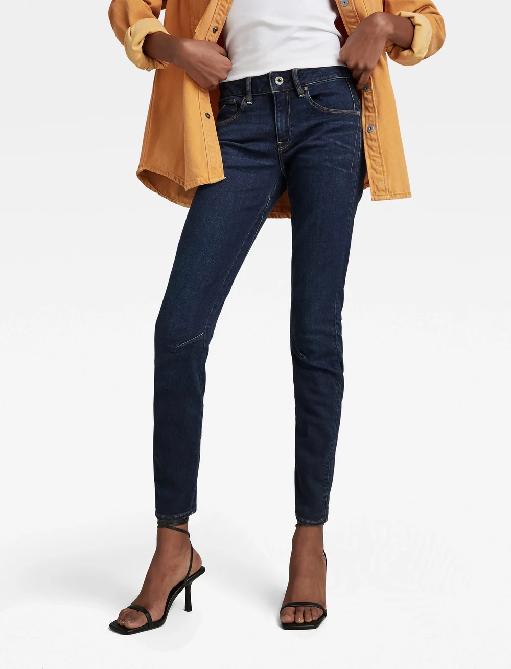 G-Star - Arc 3D Skinny Wmn - skinny jeans - dk aged - 0