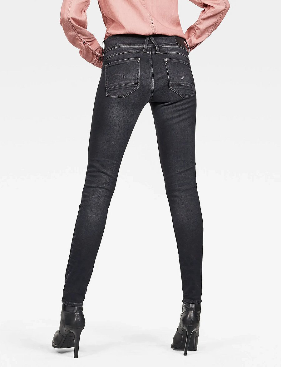 G-Star - Lynn Mid Skinny Wmn - skinny jeans - dusty grey - 3