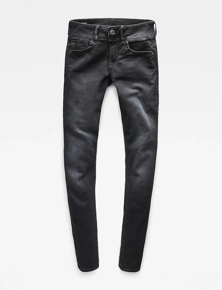 G-Star - Lynn Mid Skinny Wmn - skinny jeans - dusty grey - 5