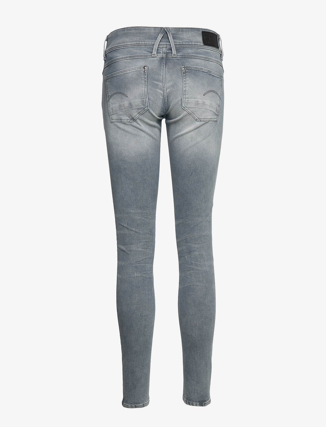 G-Star RAW - Lynn Skinny Wmn - džinsa bikses ar šaurām starām - faded industrial grey - 1