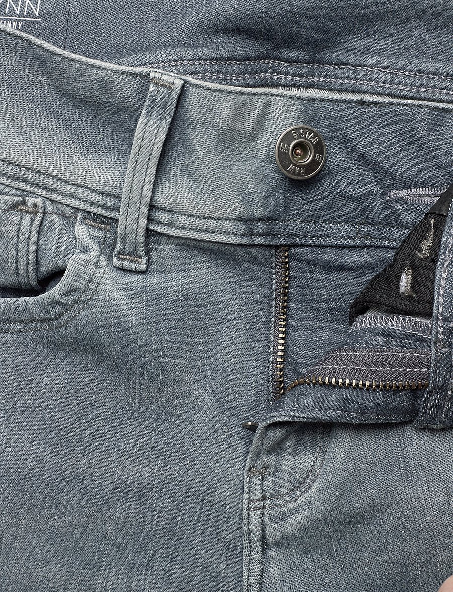 G-Star - Lynn Mid Skinny Wmn - liibuvad teksad - faded industrial grey - 5