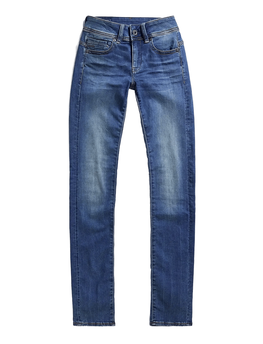 G-Star - Midge Slim Straight Wmn - straight jeans - medium indigo aged - 1