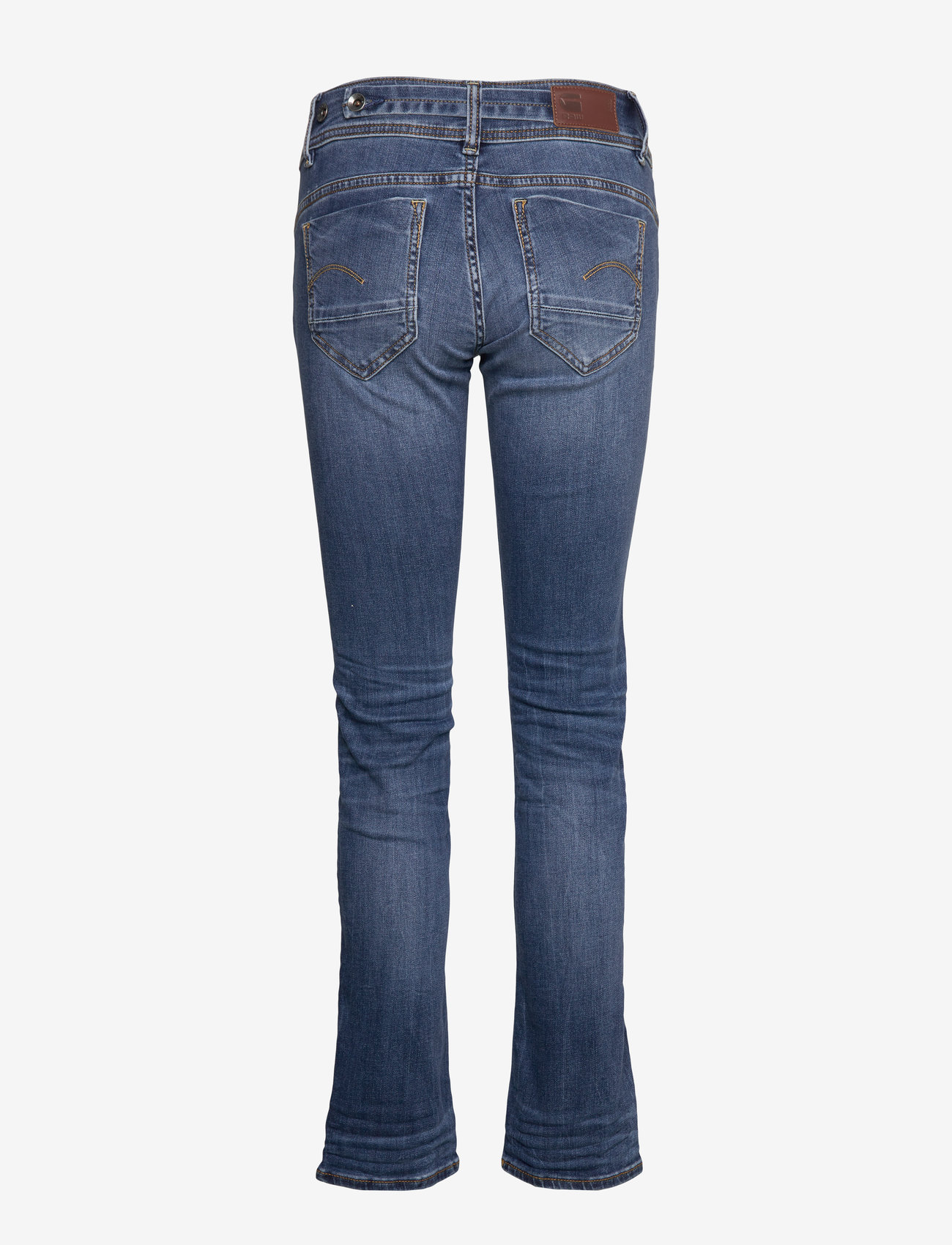 G-Star - Midge Mid Straight Wmn - straight jeans - medium indigo aged - 2