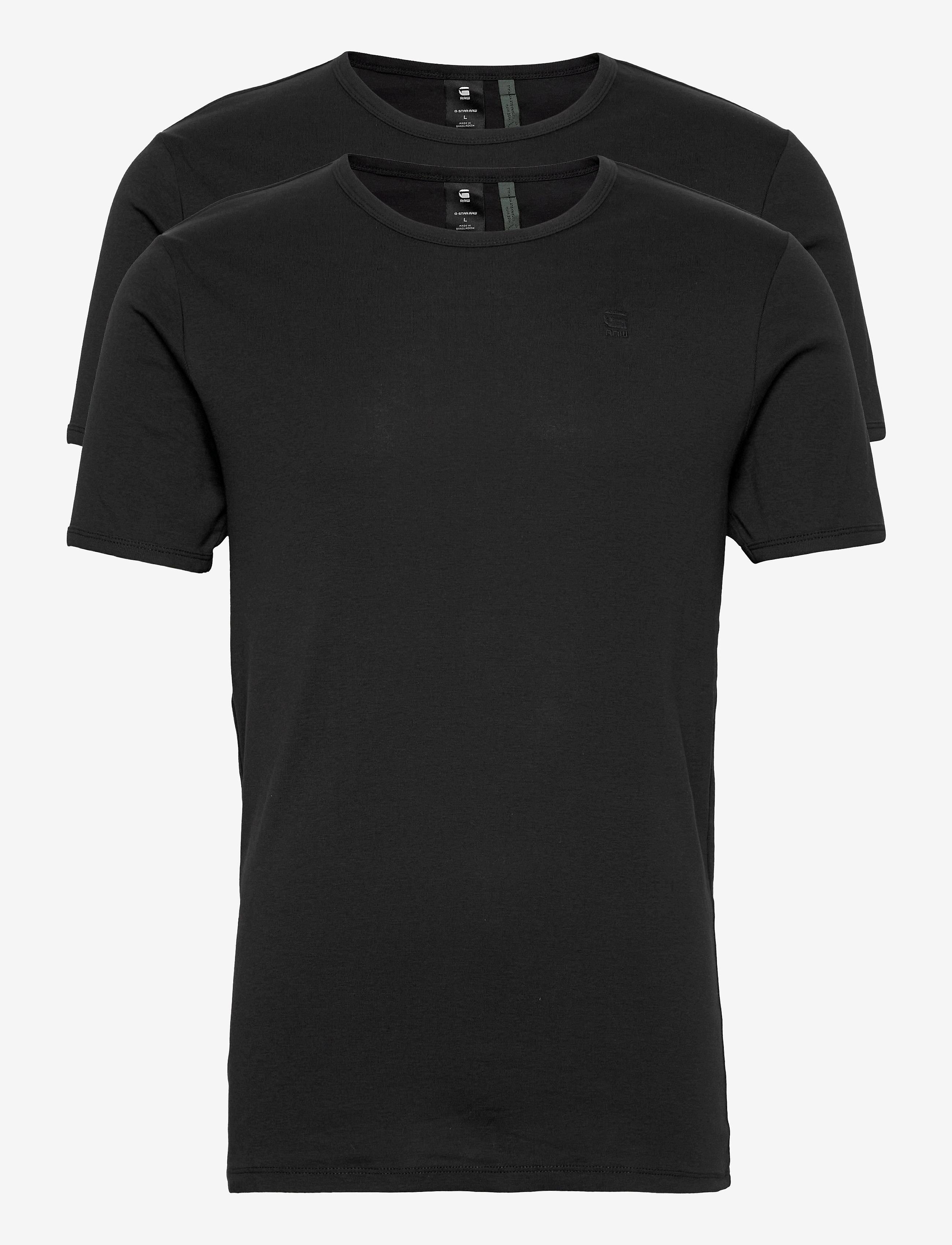 G-STAR Base R T 2-Pack Schwarz - XS - Herren