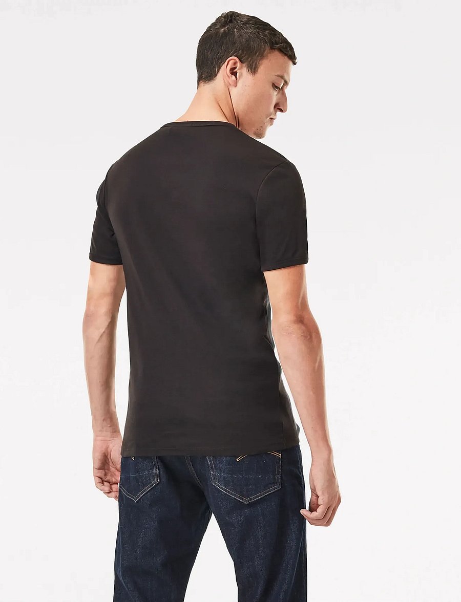 G-Star - Base r t 2-pack - multipack t-shirts - black - 4