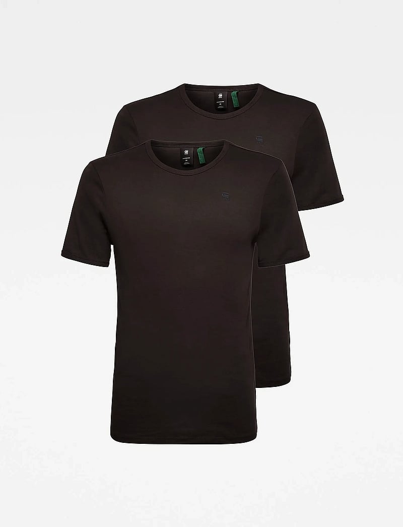 G-Star - Base r t s\s 2-pack - multipack t-shirts - black - 5