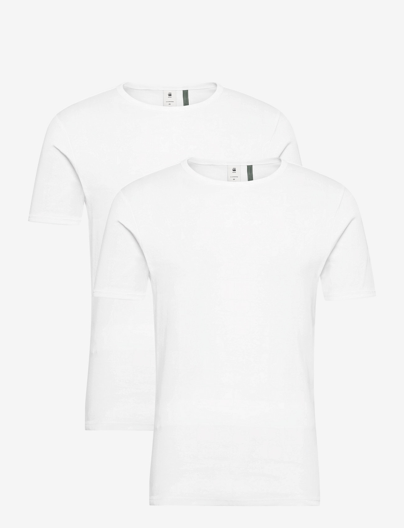 G-Star - Base r t s\s 2-pack - höstkläder - white - 0