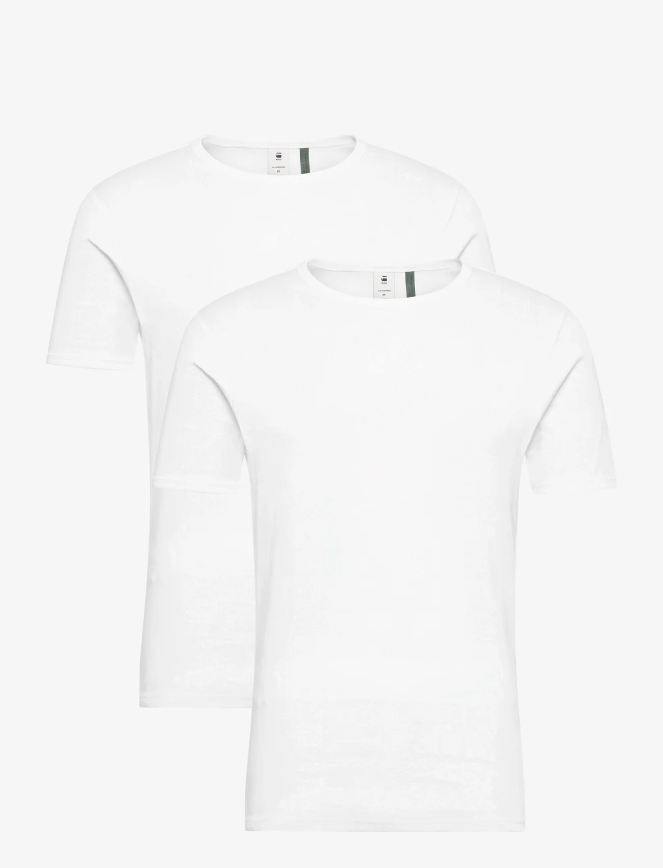 G-Star RAW - Base r t 2-pack - basic t-shirts - white - 0