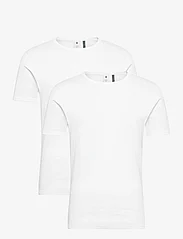 G-Star RAW - Base r t 2-pack - basic t-shirts - white - 0