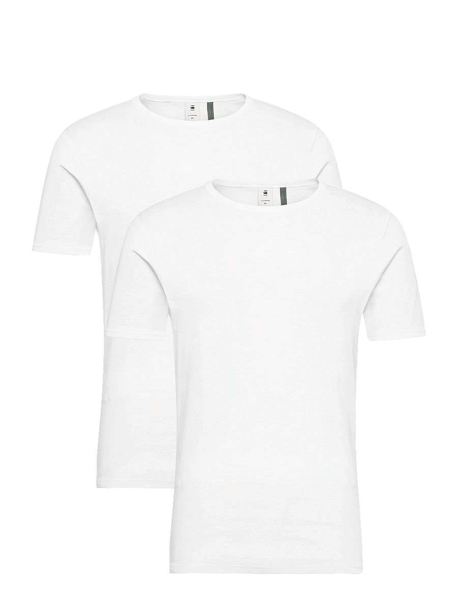 G-Star - Base r t 2-pack - multipack t-shirts - white - 1