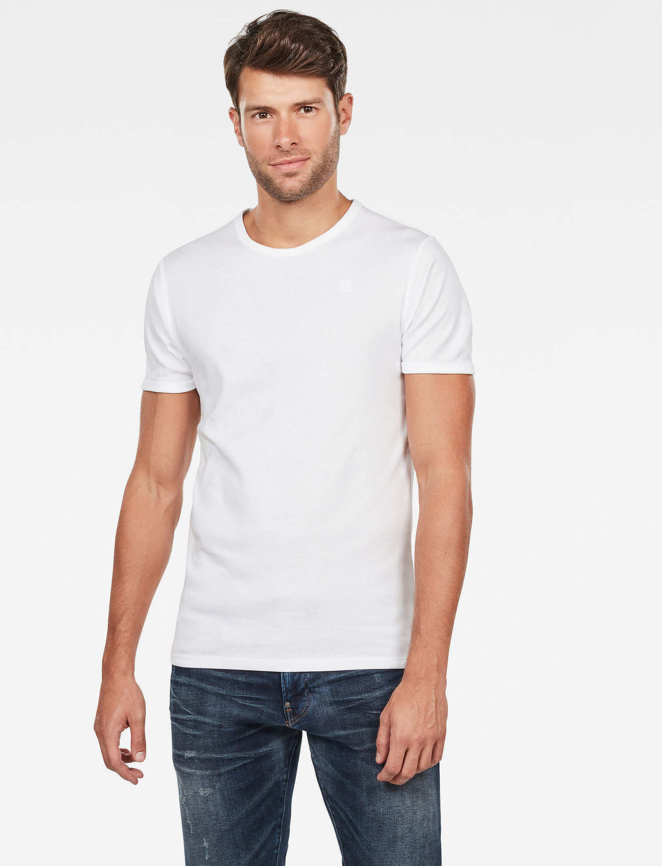 G-Star - Base r t s\s 2-pack - höstkläder - white - 4