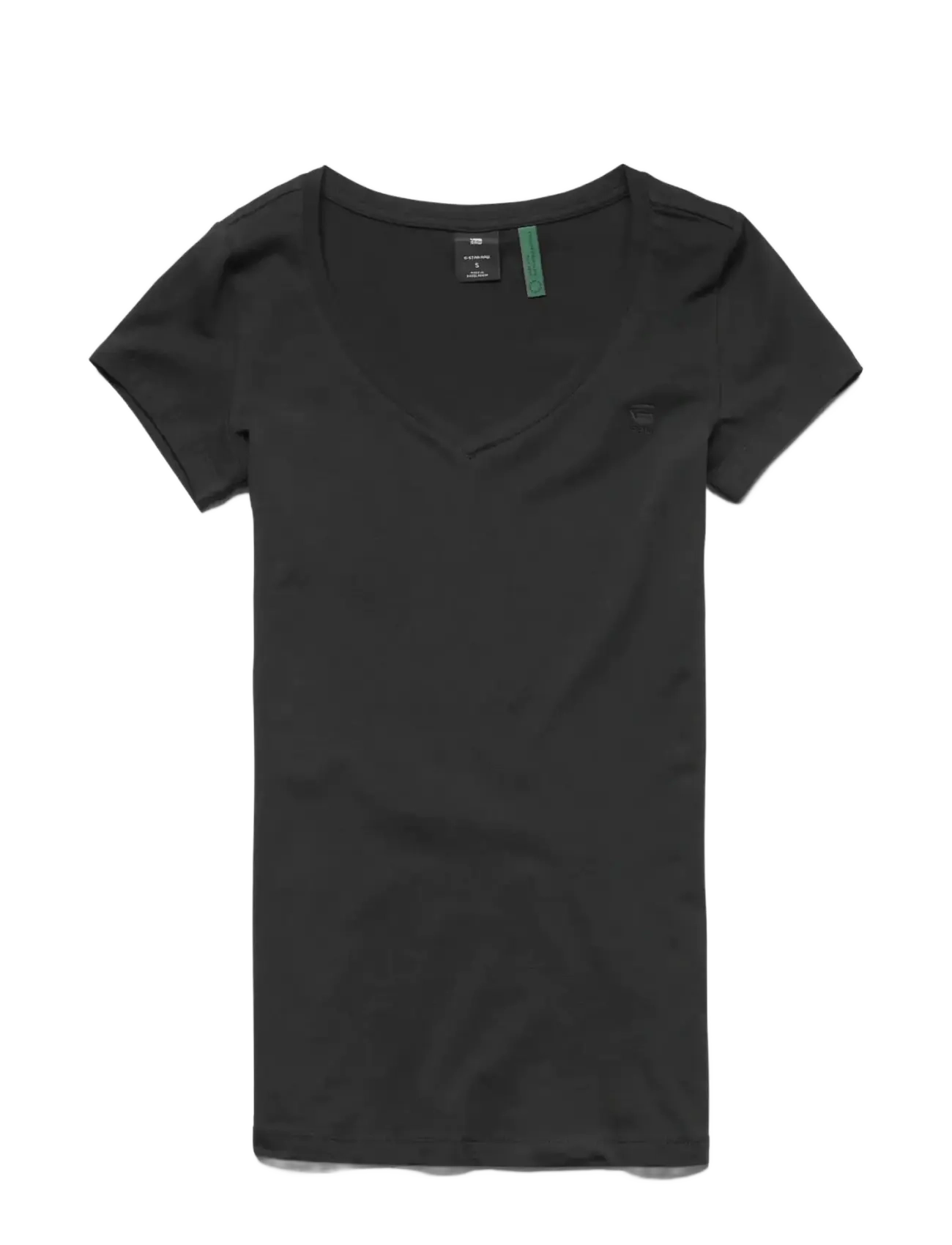 G-Star Base v t wmn cap sl - Kampagnen - BLACK / black