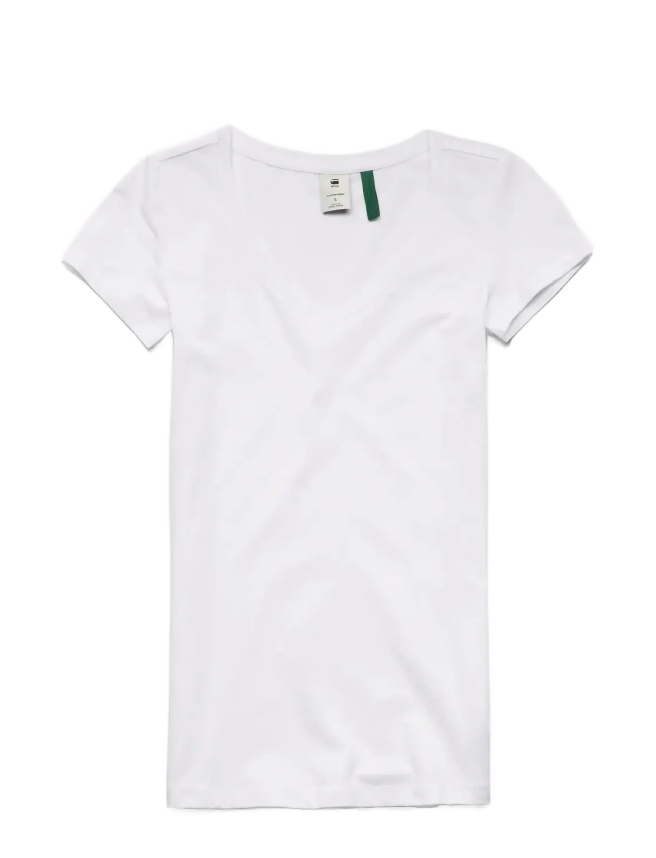 G-STAR Base V T Wmn Basecap Sl Weiß - S - Damen