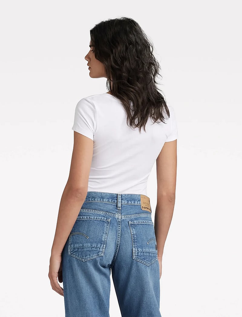 G-Star - Base v t wmn cap sl - t-särgid - white - 4