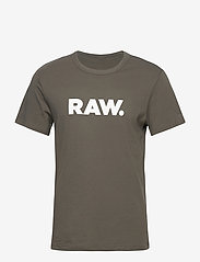 G-Star RAW - Holorn r t s\s - short-sleeved t-shirts - gs grey - 0
