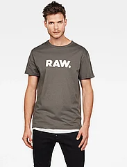 G-Star RAW - Holorn r t s\s - short-sleeved t-shirts - gs grey - 2