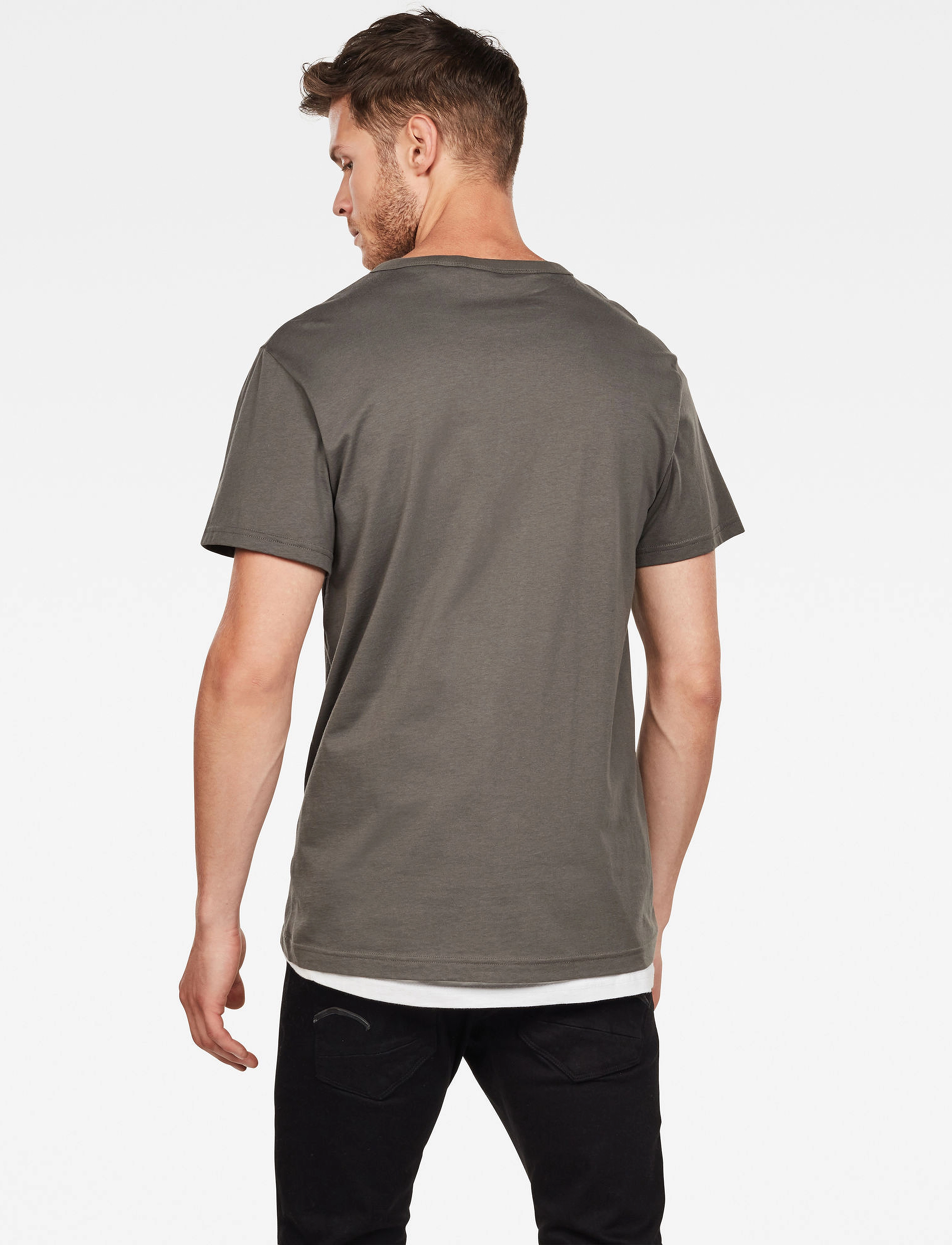 G-Star - Holorn r t s\s - lühikeste varrukatega t-särgid - gs grey - 4
