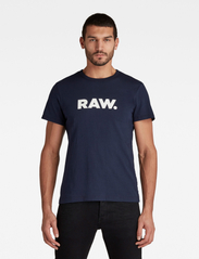 G-Star RAW - Holorn r t s\s - short-sleeved t-shirts - sartho blue - 2