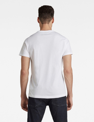 G-Star RAW - Holorn r t s\s - short-sleeved t-shirts - white - 3