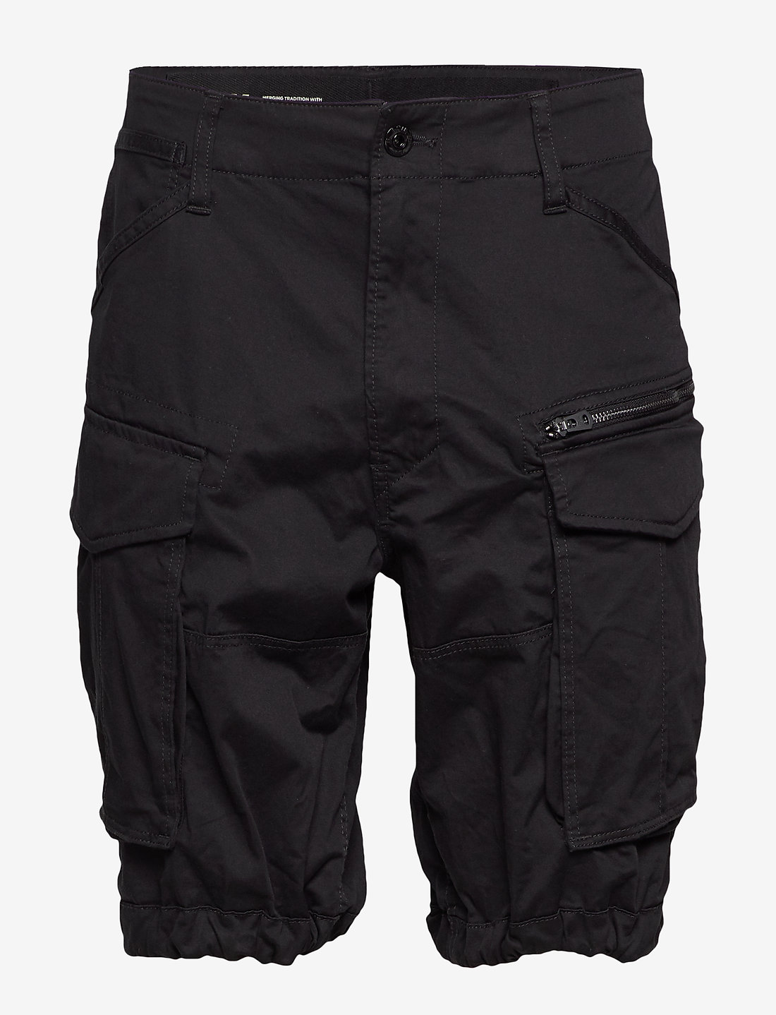 G-Star - Rovic zip relaxed 1\2 - cargo shorts - black - 1