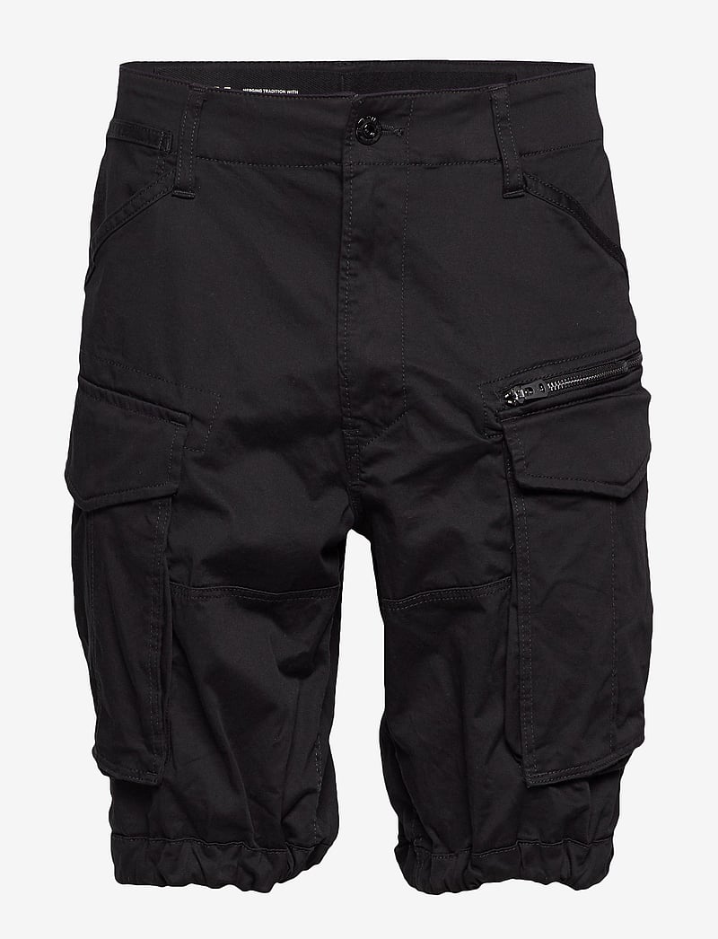 G-Star - Rovic zip relaxed 1\2 - cargo shorts - black - 1