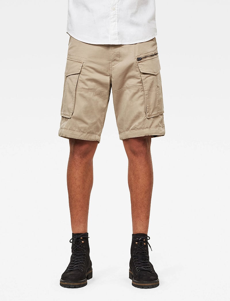G-Star - Rovic zip relaxed 1\2 - cargo shorts - dune - 4