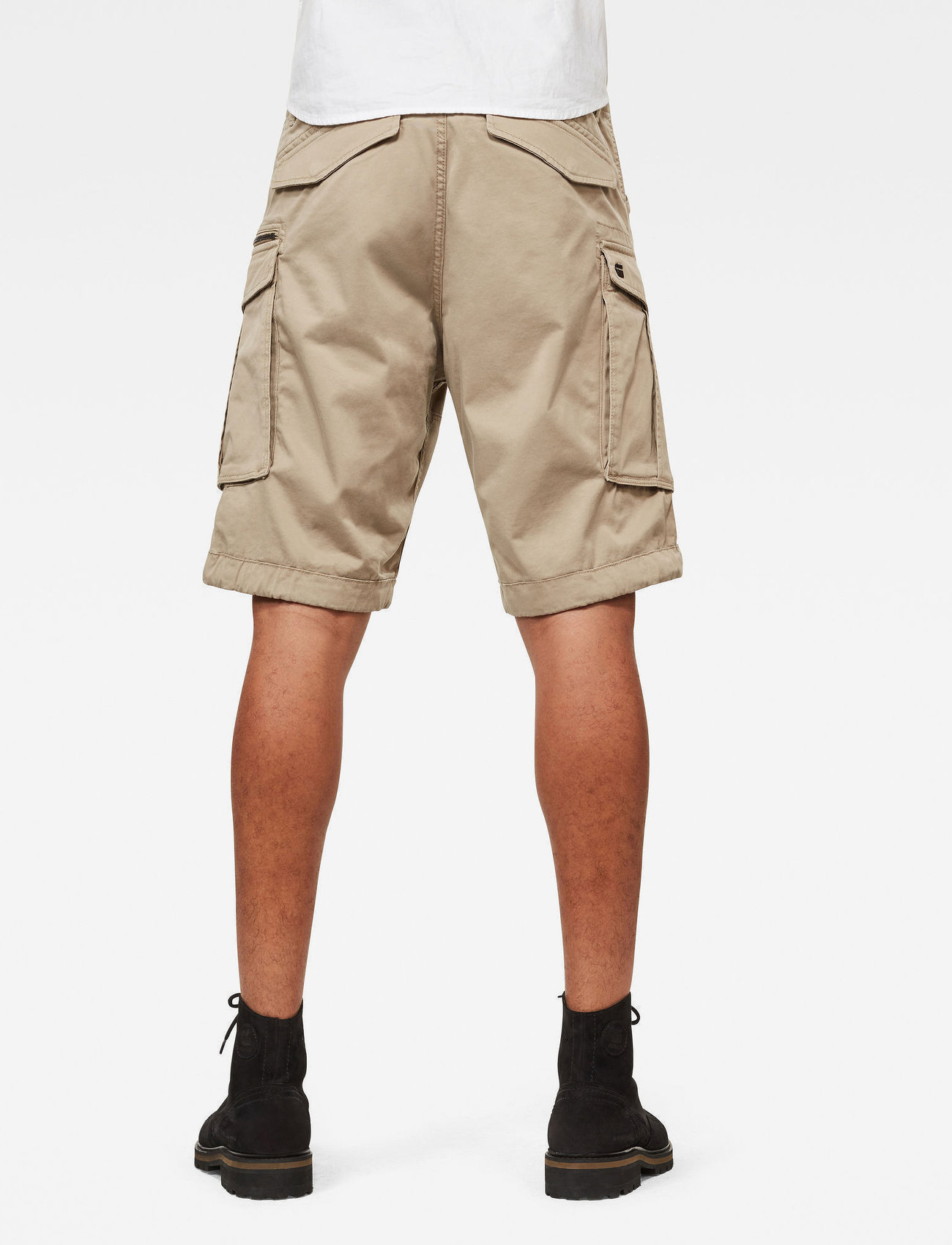 G-Star - Rovic zip relaxed 1\2 - cargo shorts - dune - 5