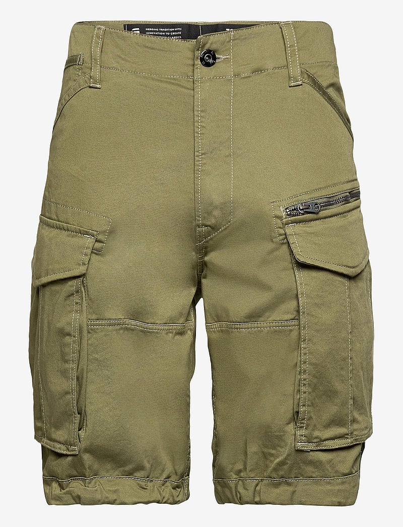 G-Star - Rovic zip relaxed 1\2 - cargo shorts - sage - 1