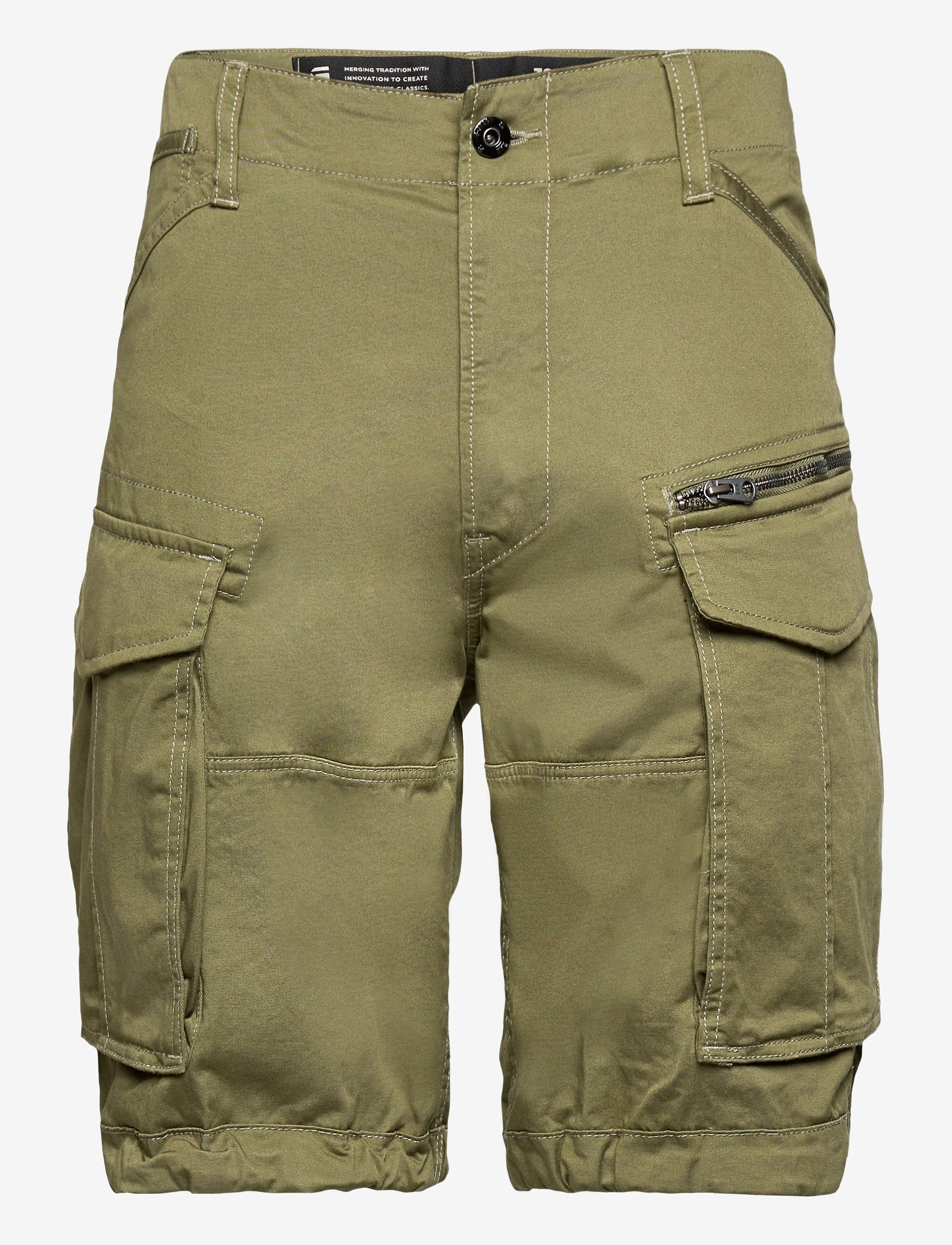 G-Star Rovic zip relaxed 1\2 - Shorts - SAGE / green