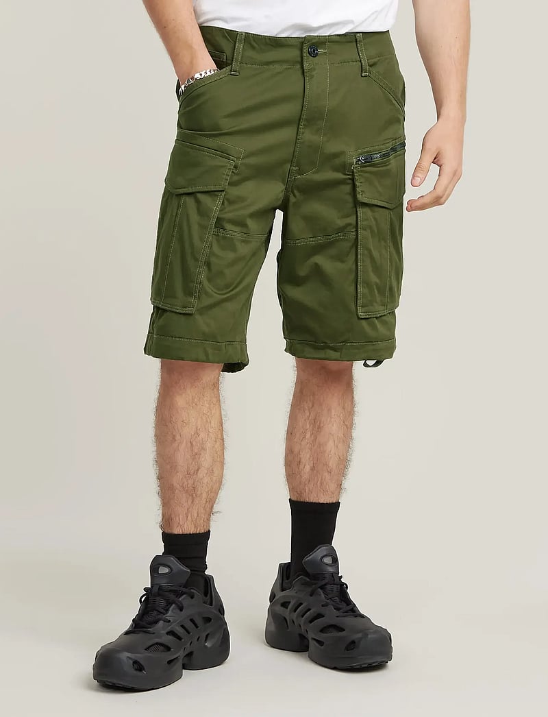 G-Star - Rovic zip relaxed 1\2 - cargo shorts - sage - 0