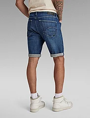 G-Star RAW - 3301 Slim Short - jeansowe szorty - faded blue copen - 3