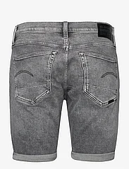 G-Star RAW - 3301 Slim Short - jeansowe szorty - faded grey neblina - 1