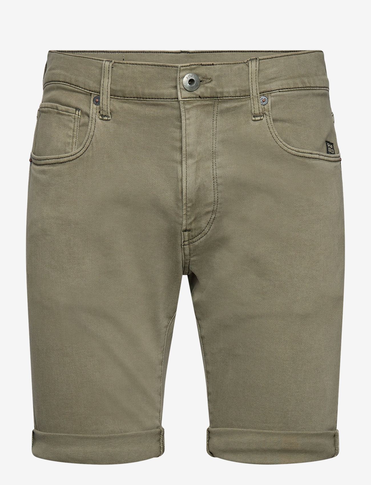 G-Star 3301 Slim Short - Shorts - FADED SHAMROCK GD / green