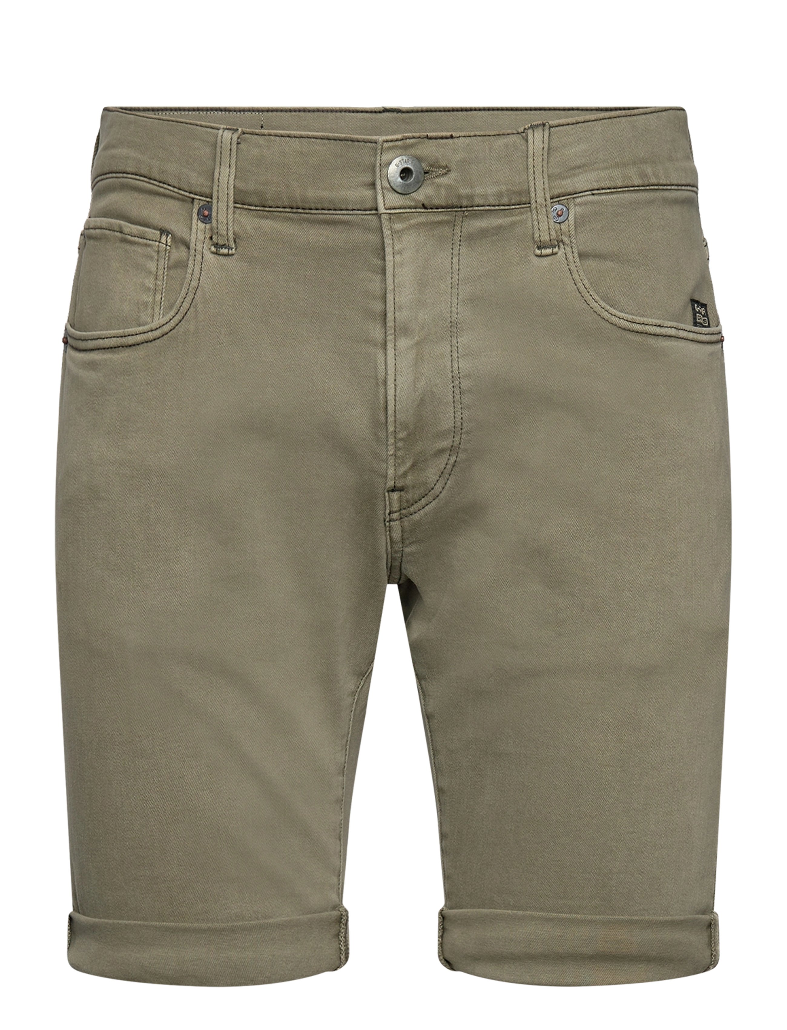 G-STAR 3301 Slim Kurz Grün - 310 - Herren