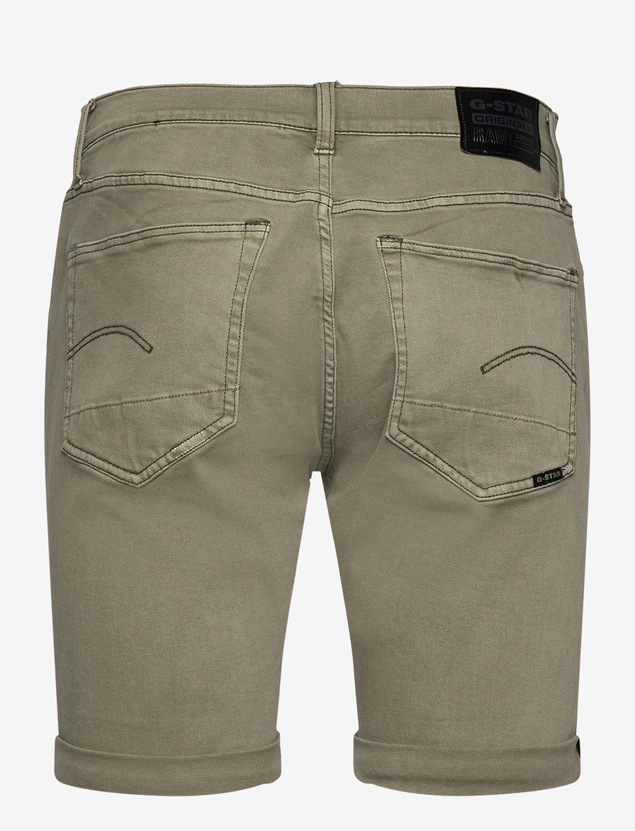 G-Star - 3301 Slim Short - lühikesed teksapüksid - faded shamrock gd - 2