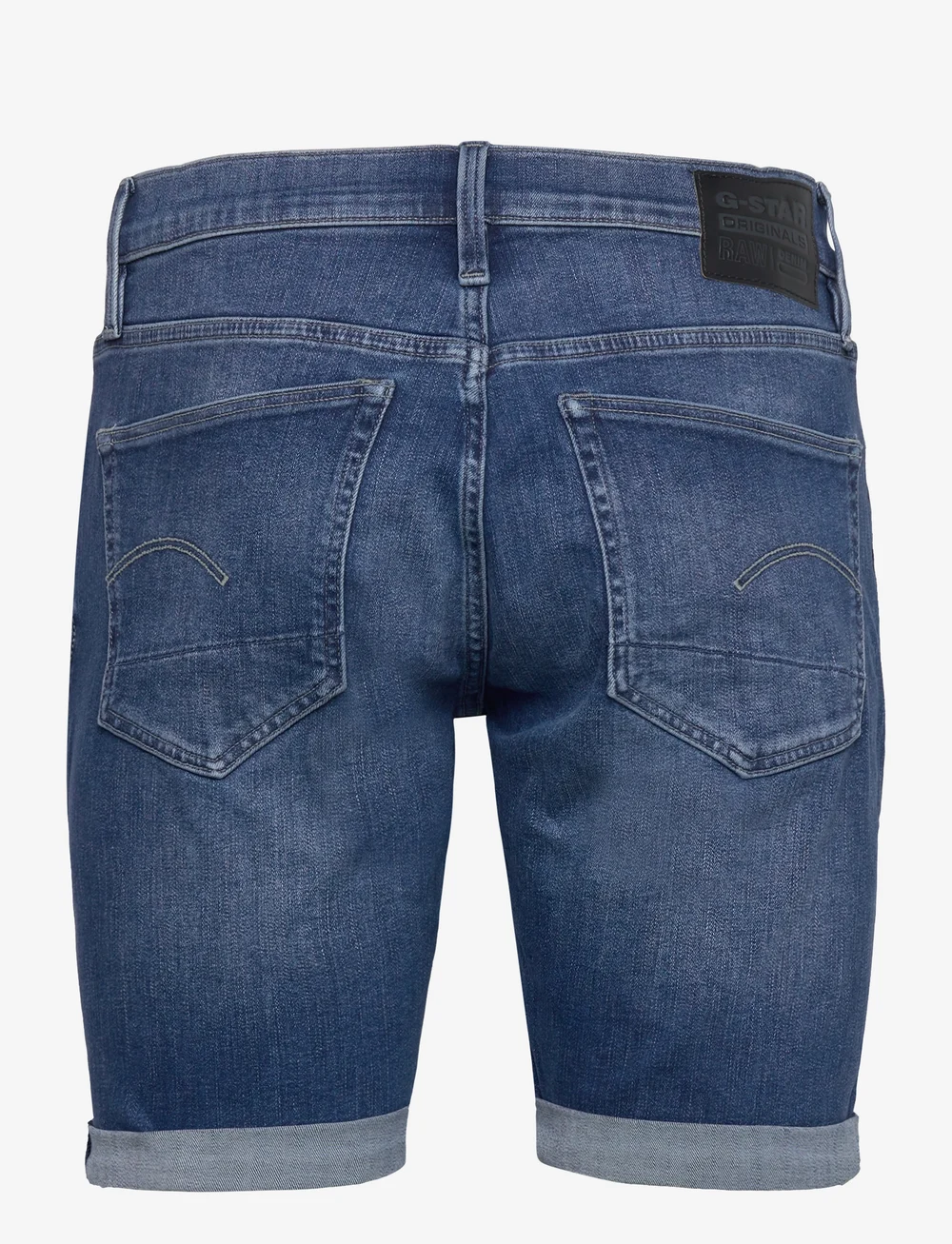 G-Star - 3301 Slim Short - jorts - medium aged - 2