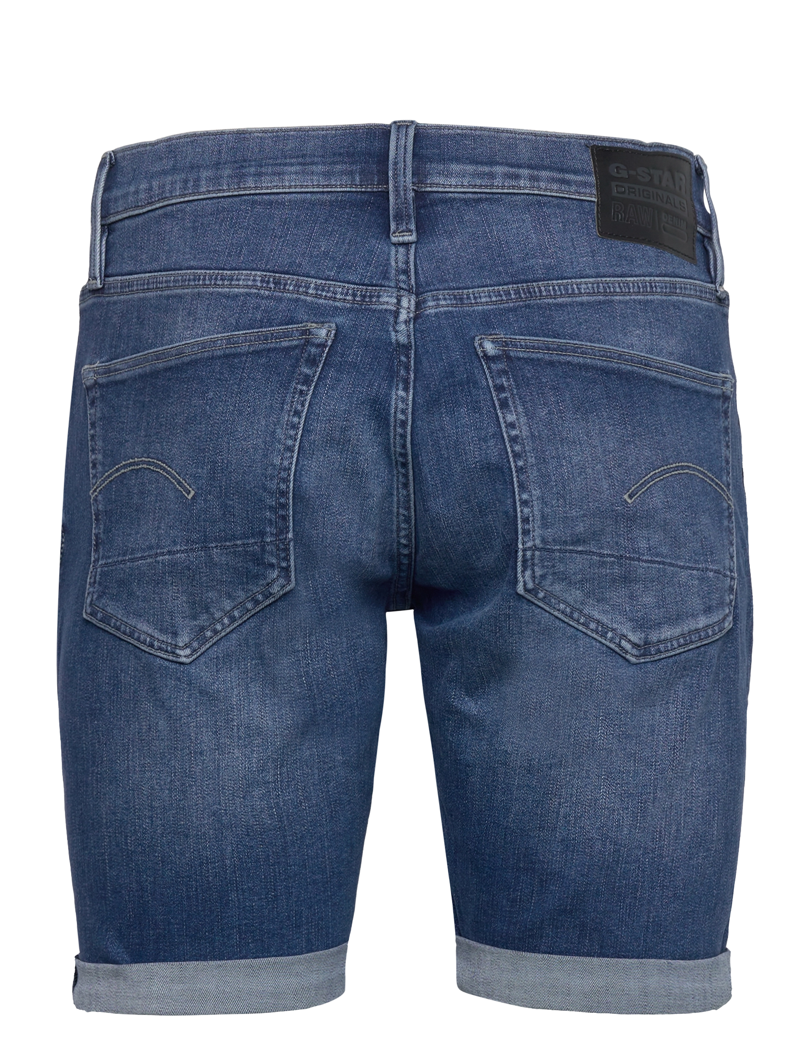 G-Star - 3301 Slim Short - denim shorts - medium aged - 2