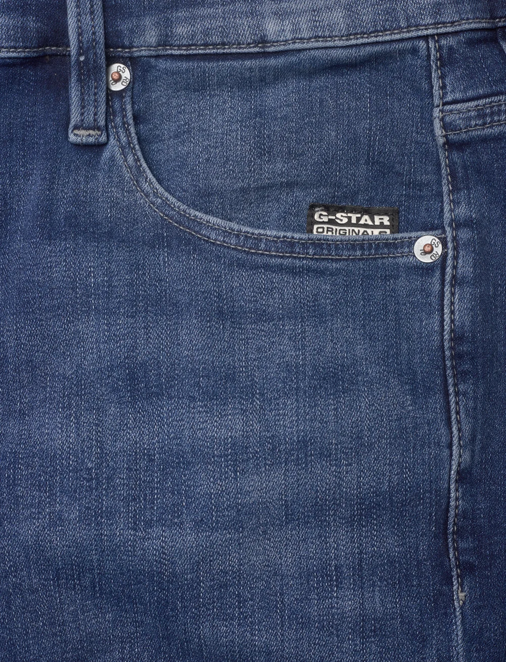 G-Star - 3301 Slim Short - jorts - medium aged - 5