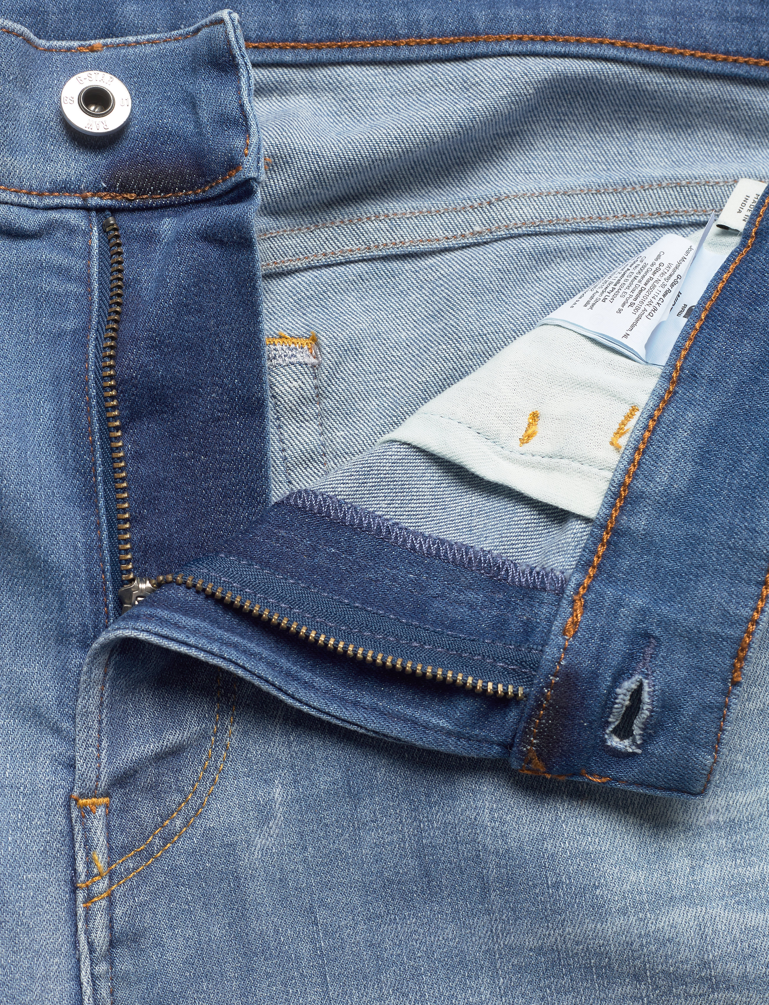 G-Star - 3301 Slim Short - jeans shorts - vintage striking blue - 3