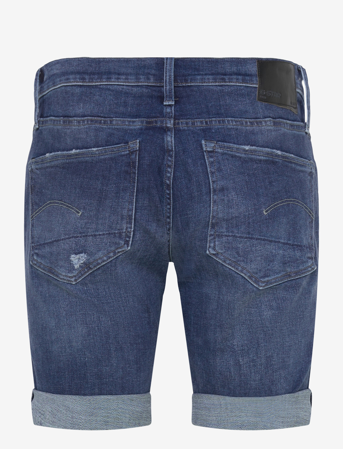 G-Star - 3301 Slim Short - jorts - worn in blue galena - 1