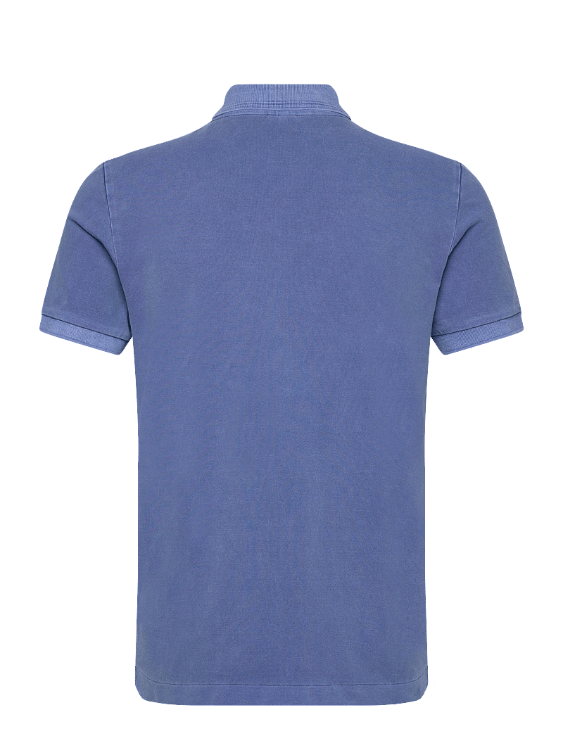 G-Star - Dunda overdyed slim polo s\s - short-sleeved polos - dutch blue gd - 2
