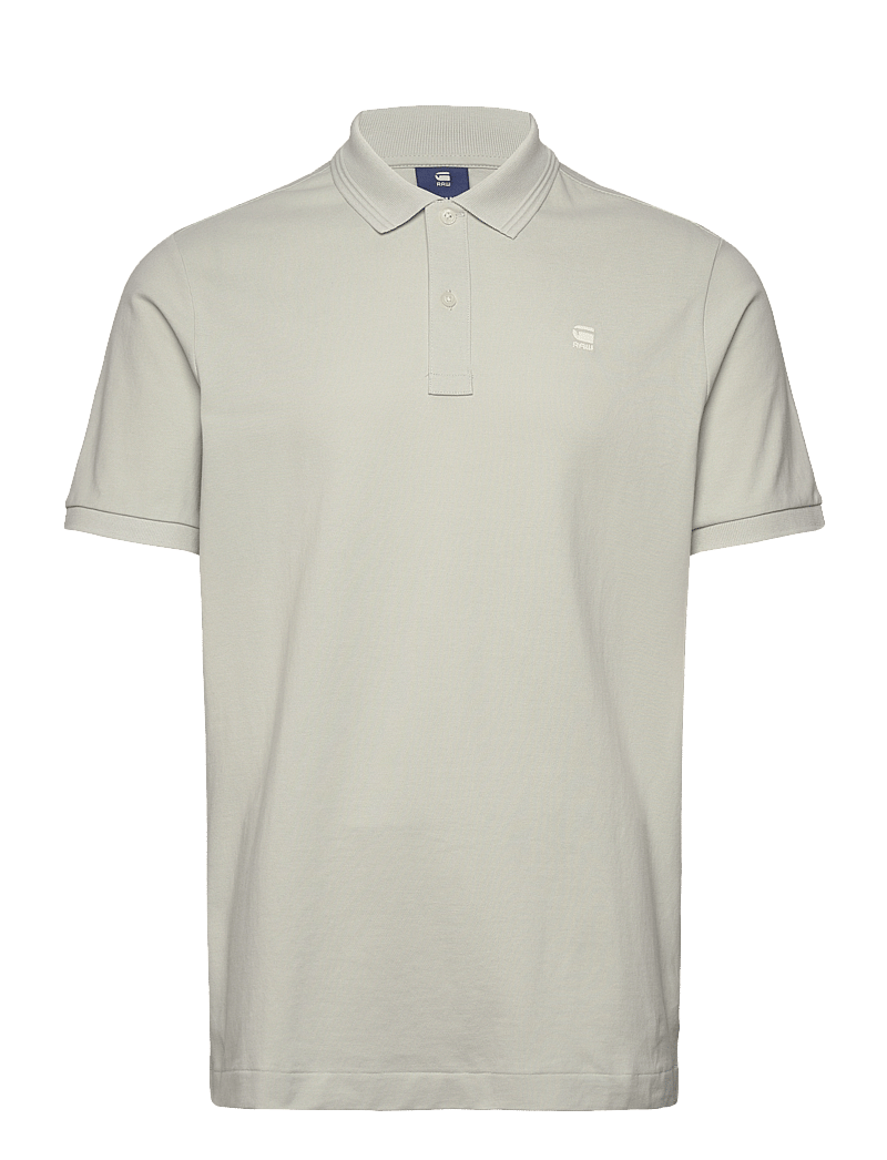 G-Star - Dunda overdyed slim polo s\s - kortärmade pikéer - gs mercury - 1