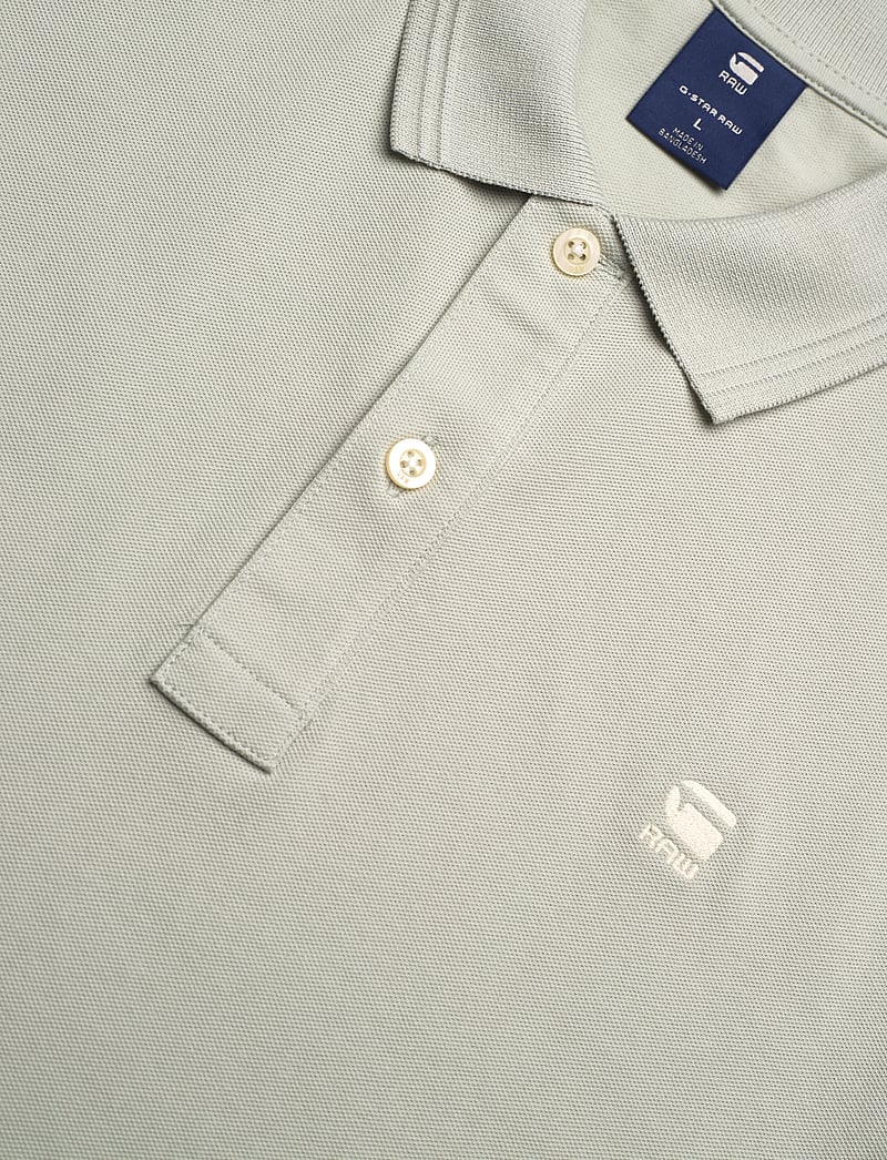 G-Star - Dunda overdyed slim polo s\s - kortärmade pikéer - gs mercury - 4