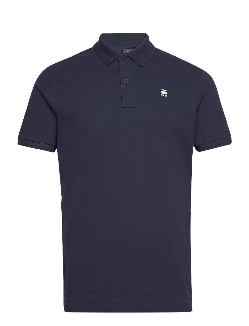 G-Star - Dunda slim polo s\s - kurzärmelig - sartho blue - 0