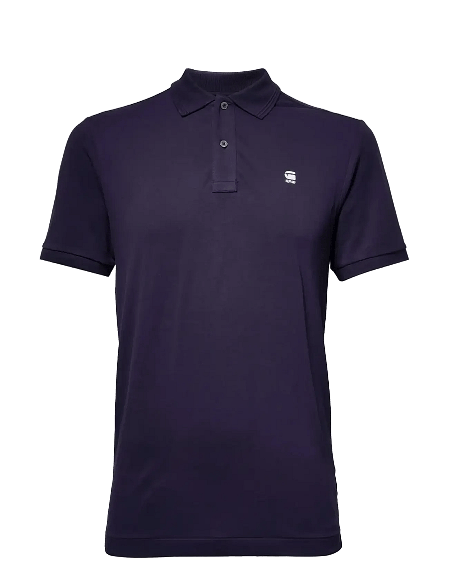 G-Star - Dunda slim polo s\s - kortærmede poloer - sartho blue - 0