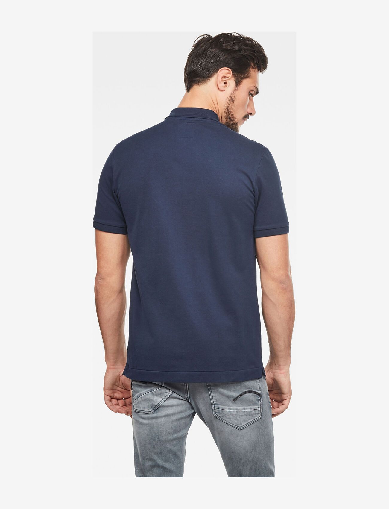 G-Star - Dunda slim polo s\s - kortärmade pikéer - sartho blue - 2